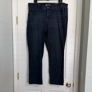 Democracy Dark Wash Straight Leg  Jeans